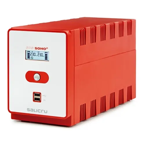 [647CA000004] Salicru - SAI SPS SOHO+ 1200VA/720W In-Line - 2xUSB - LCD
