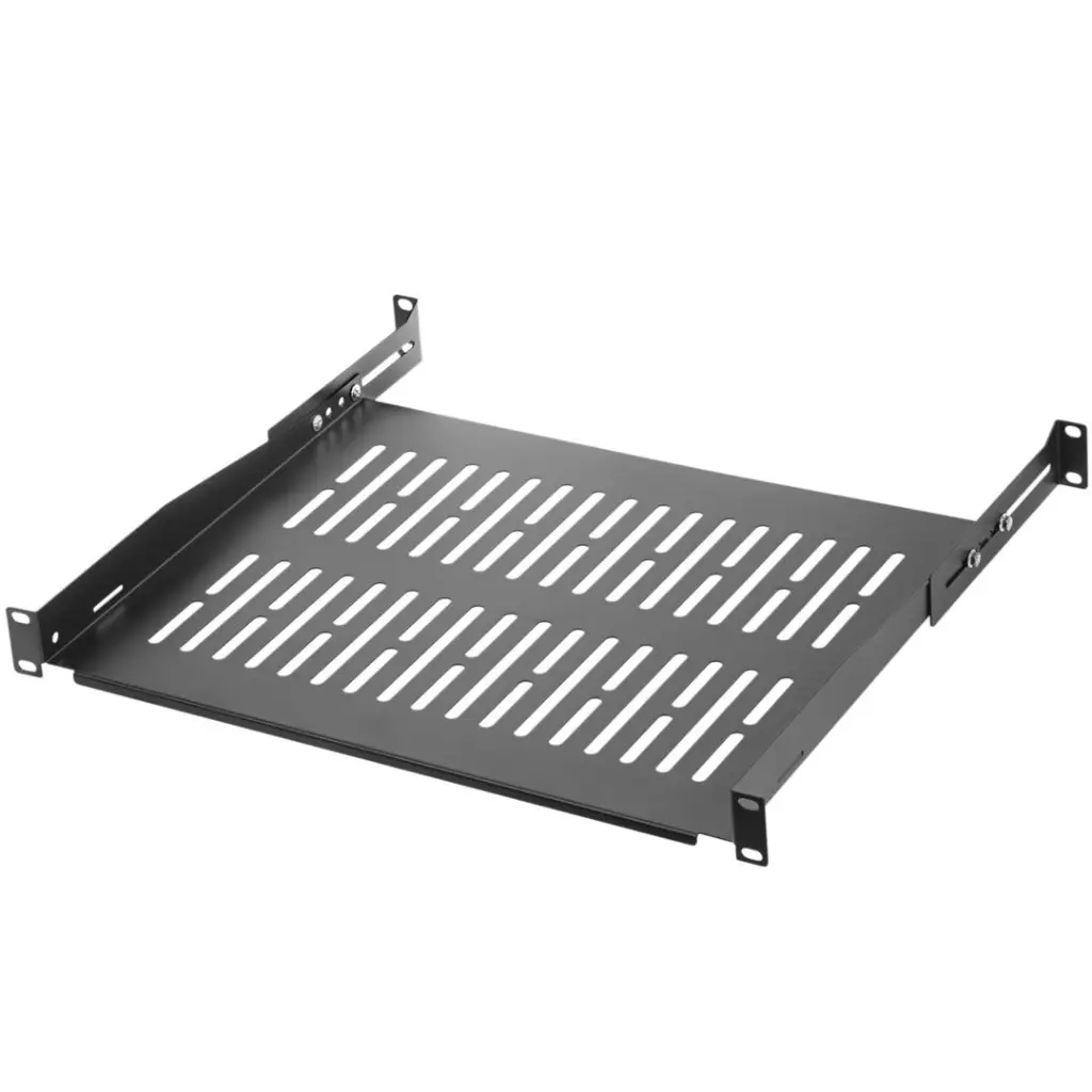 [WK087] Bandeja rack 19" 1U 350mm ajustable en profundidad 350-450mm